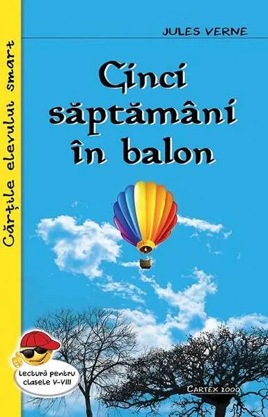 Cinci săptămâni în balon - Paperback - Jules Verne
