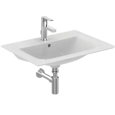 Lavoar incastrat alb 64 cm, dreptunghiular, Ideal Standard Connect Air