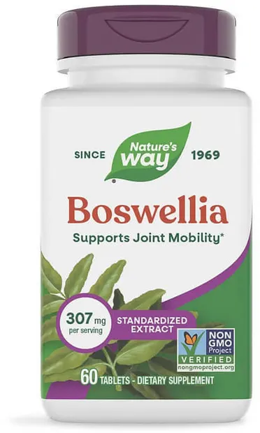 Boswellia, 307 mg, 60 tablete, Nature’s Way