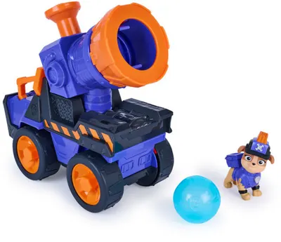 Set de joacă Spin Master Patrula Cățelușilor Rubble și Echipajului - Mega Blaster și Mix