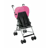 Carucior sport, Asalvo, Moving, Pliabil, Pana la 15 kg, Cadru din otel, Greutate redusa 4.9 kg, Cu suport fix pentru picioare, Capotina cu fereastra, 6 luni+, Ideal pentru plimbari si concedii, EN 1888:2018, Pink, Resigilat