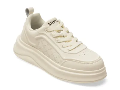 Pantofi sport GRYXX albi, 2006, din piele naturala