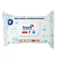 Șervețele umede antibacteriene Classic, 70 bucăți, Touch