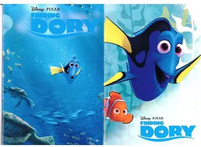 Caiet de notite Disney - The Search for Dory, 20 de foi, linii largi, A5, asortiment
