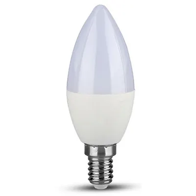 Bec LED E14 4.5W 6500K alb rece V-TAC SKU-2142411