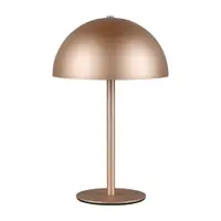 Veioză bronz LED cu abajur din metal (înălțime 21 cm) Munoz – Reality