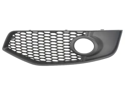 Grila bara fata stanga potrivit AUDI A3 2006-2008 - S3, cu locas proiectoare, negru