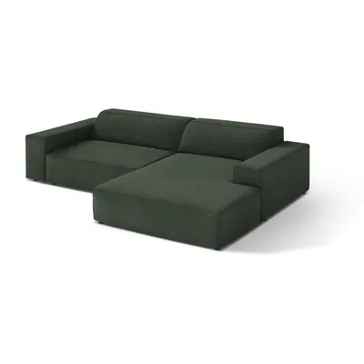 Colțar modular petrol (cu colț pe partea dreaptă/cu șezlong) Jodie – Micadoni