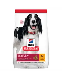 HILL'S Science Plan Adult Medium breed 14 kg + recompense GRATIS