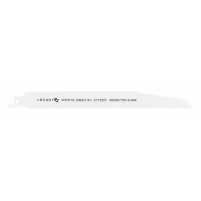 Panza de ferastrau universal cu miscare alternativa de 230 mm (lemn, materiale similare lemnului, metal si plastic), 6 TPI, pentru lucrari de demolare
