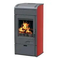 Soba de fonta VIKING Rosu, 9-11 kw, 130 kg
