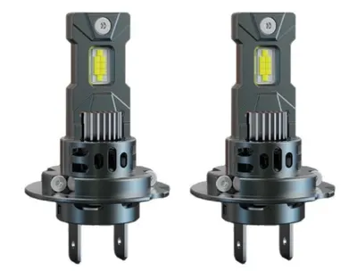 Set 2 becuri auto LED mini H7 K13 model 3570 de 150W 19000 lumeni 6000k