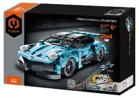 Constructor 2 in 1 iM.Master Mechanical - Supermașină, Pull Back, 292 piese