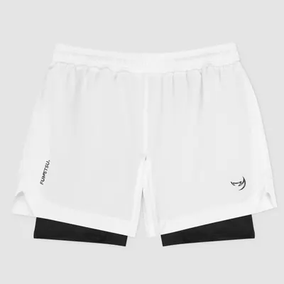 Pantaloni scurți de antrenament pentru bărbați FUMETSU Origins Dual Layer