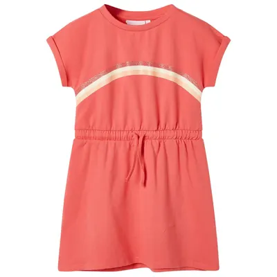 Rochie pentru copii cu șnur, corai, 104