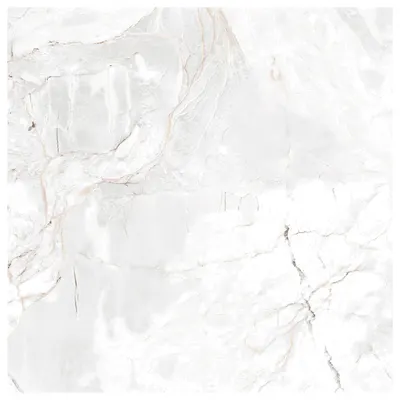Gresie exterior / interior portelanata Isabella White 45 x 45 cm lucioasa tip marmura