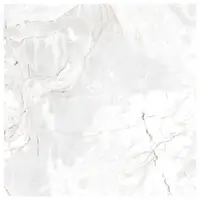 Gresie exterior / interior portelanata Isabella White 45 x 45 cm lucioasa tip marmura