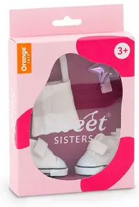 Orange Toys Sweet Sisters accesorii pentru păpuși - adidași albi, snood și geantă