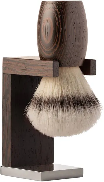 Mondial 1908 Pămăluț de ras cu suport Thor, wenge