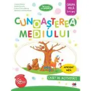 Imi place la gradinita. Cunoasterea mediului. Caiet de activitati. Grupa mica 3-4 ani