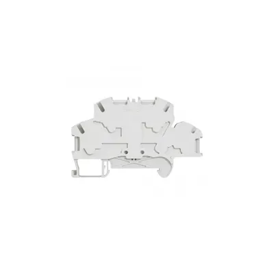 Clema sir Viking 3 - spring - 2 connect - 4 wires - pitch 5 - gri