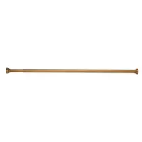 Bară pentru perdea de duș auriu mat 125 - 200 cm Kreta – Spirella