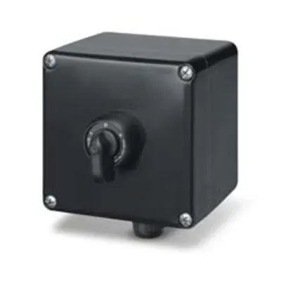 Doza aparentan122x120x90mm IP66 SELECTOR SWITCH 1-0-2 +1NO+1NC THERMOSETTING