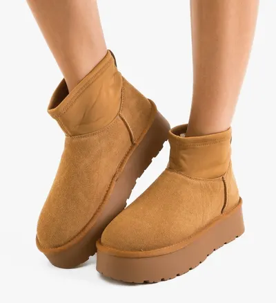 Cizme tip Ug Parfect Camel