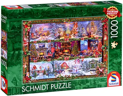 Puzzle Schmidt din 1000 piese - Salutări de anotimp