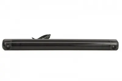 Lumina delimitare stanga dreapta, forma: dreptunghiular, rosu fumuriu, LED, inaltime 20,5mm; latime 237mm; adancime 22mm lungime cablu 240mm, 12 24V (IP6K9K)