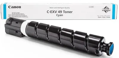 Cartuș toner Canon - C-EXV 49, pentru imageRunner ADVANCE, cyan