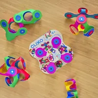 Joc magnetic de constructie 9 piese - Tiny & Mighty