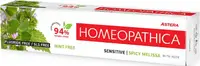 Astera Homeopathica Pastă de dinţi Sensitive, 75 ml