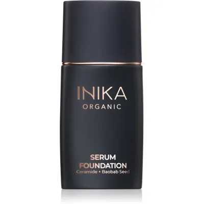 INIKA Organic Serum Foundation machiaj de îngrijire pentru un ten frumos culoare Daring 25 ml