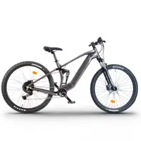 UB400B | E-Bike Munte Suspensie Completă | Până la 140 km | Gri | 27,5"