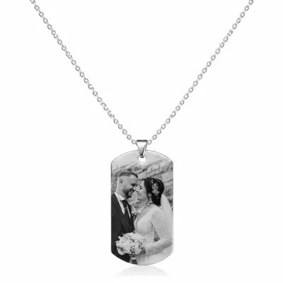 Colier Personalizat Eyes Love Silver cu Argint