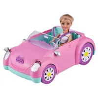 Papusa Sparkle Girlz cu masina decapotabila