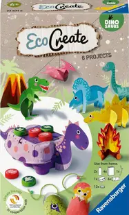 Kit creativ Ravensburger - EcoCreate Mini Dino