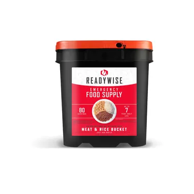 Mancare liofilizata ReadyWise carne cu orez, 80 portii