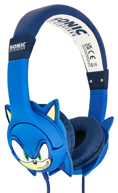 Căști pentru copii OTL Technologies - Urechi de cauciuc sonic, albastru
