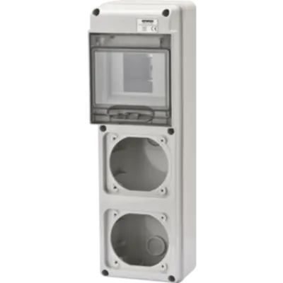 Organizator de santier Q-DIN 5 MODULE - 2 FLANSE IEC 309 16A IP44 / 67 -IP65