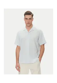 Camasa barbati Jack Jones - 12277185 - Bumbac - Albastru - Albastru