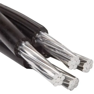Cablu Aerian de Aluminiu cu Izolatie de Polietilena Reticulata T 3 X 95+50+35 Rm - T2xir (tyir)