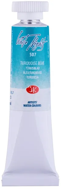 Vopsea pentru acuarelă Nevskaya Palitra Leningrad White Nights - 507, Turcoaz, 10 ml