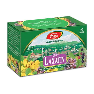 Ceai Laxativ, 20 plicuri, Fares