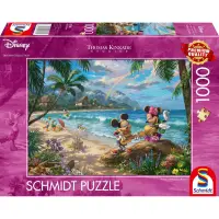 Puzzle Disney - Minnie and Mickey in Hawaii 1000