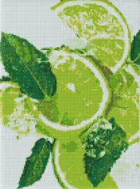 Goblen cu diamante Ideyka - Lyme, 30 х 40 cm