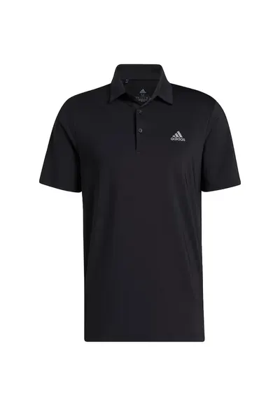 Tricou barbati Ultimate365 Solid Left Chest Polo Shirt - Negru