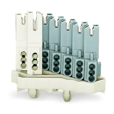 Female connector; 7-pole; 1,00 mm²; white