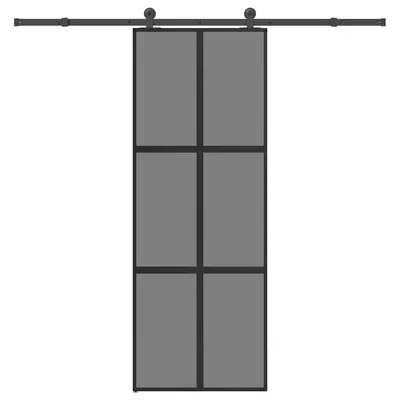 Gossi usa glisanta cu set de feronerie sticla temperata si aluminiu